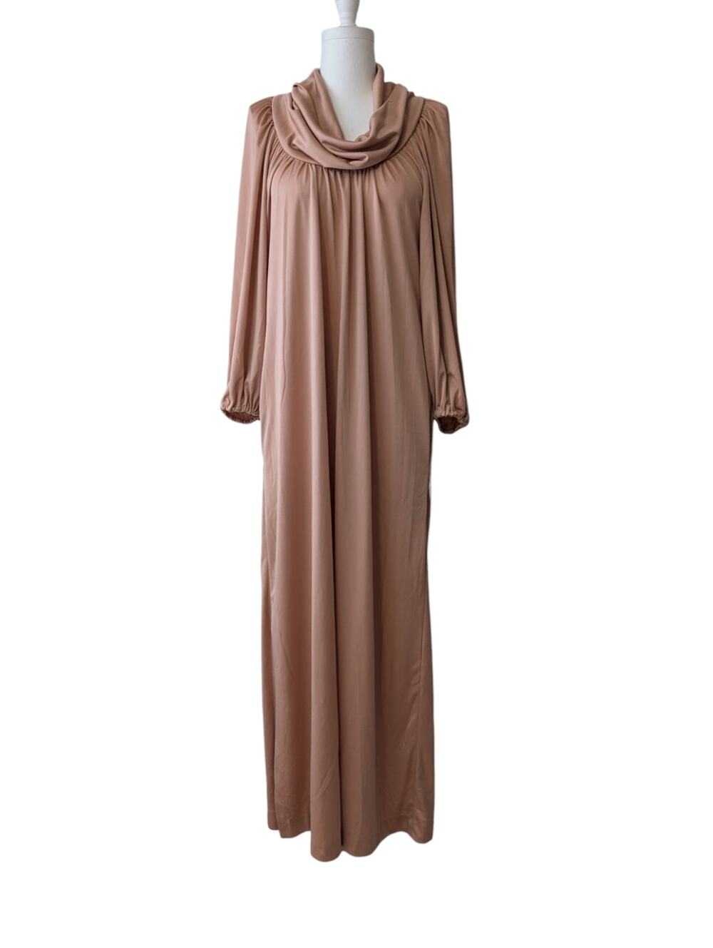 Christian Dior Lounge Wear Saks Fifth Avenue Vintage Maxi House Dress w/Pockets
